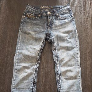 Carreli women's jeans, faded, size 27